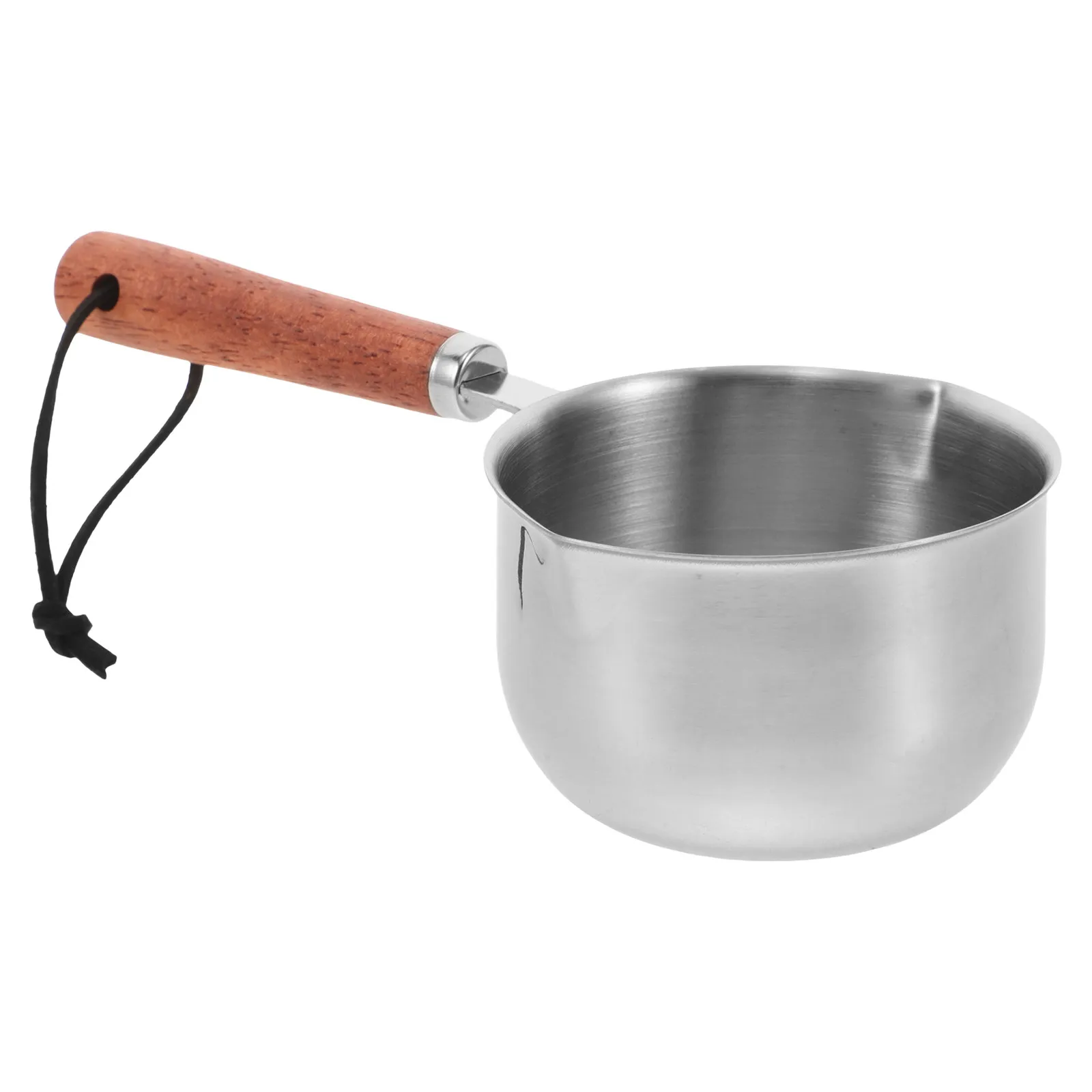 200Ml Stainless Steel Mini Pot for Milk Coffee Oil Heating Compact Kitchen Cookware Baby Food Warmer Butter Chocolate Melting - view 2