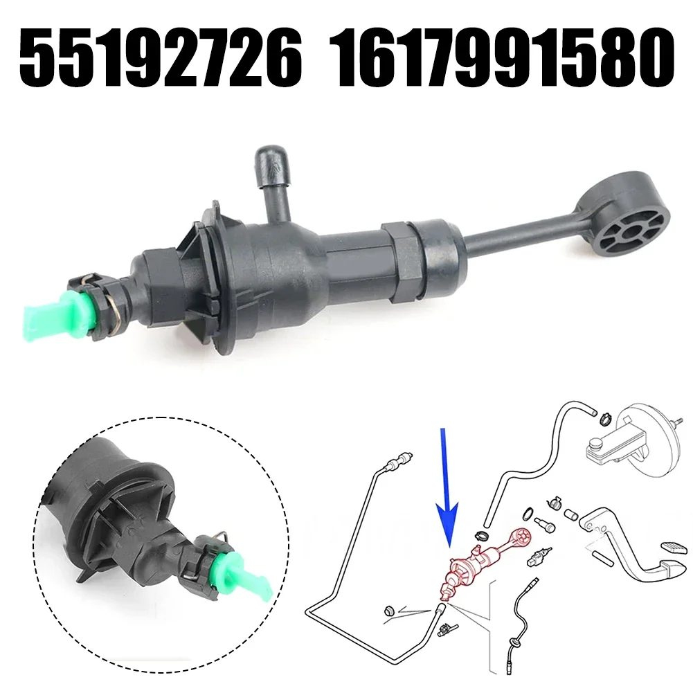 Clutch Master Cylinder For Fiat For Ducato For Boxer For Relay 55192726 1617991580 ABS Black Clutch Master Cylinder