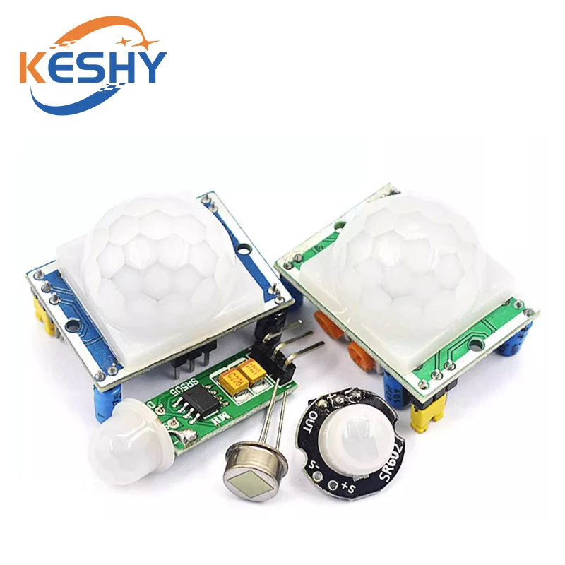 PIR Sensor HC-SR501 HC-SR602 HC-Sr505 Adjust IR Pyroelectric Infrared Motion Detector Module For Raspberry Pi Sensing Human Bod