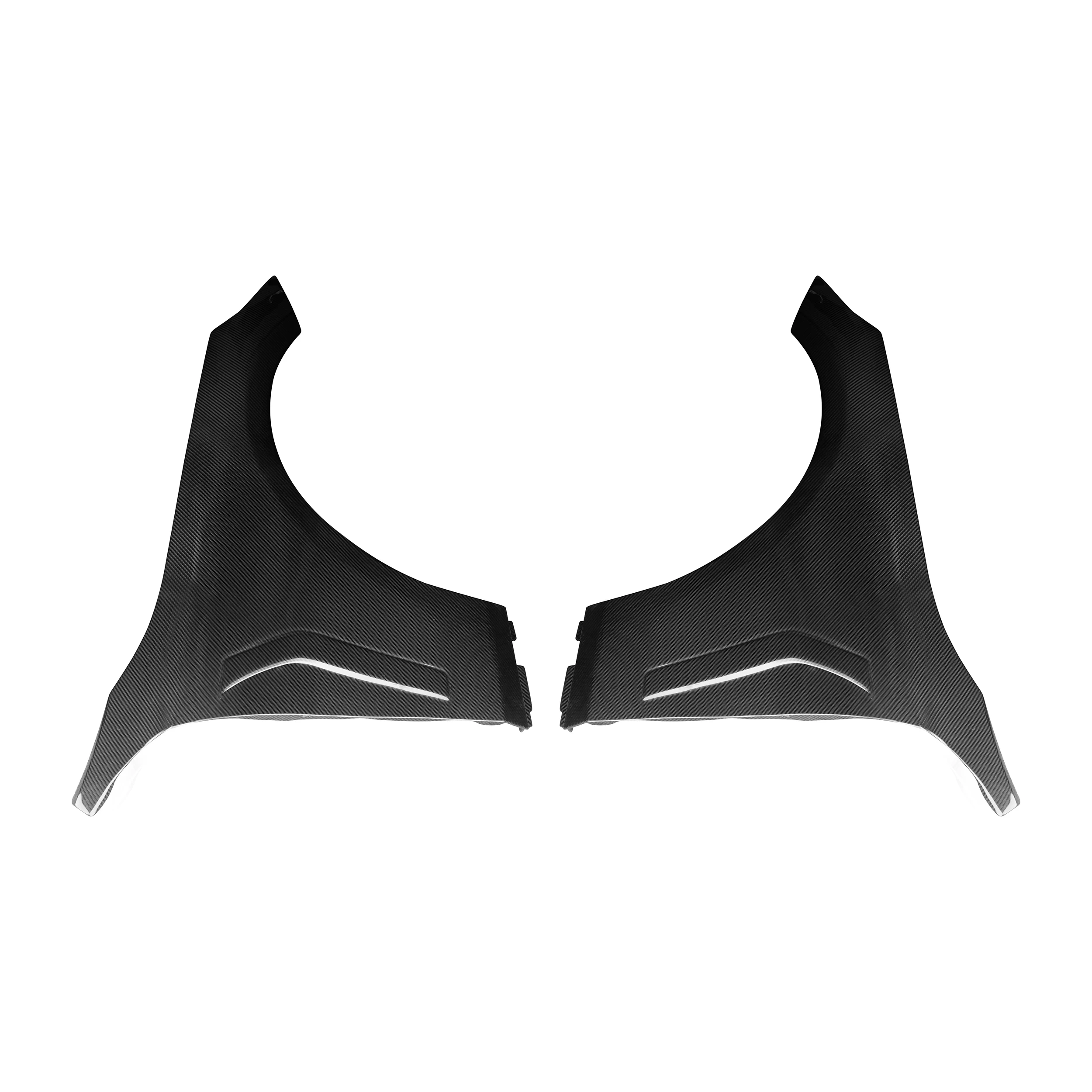 

STLFDry Carbon Fiber TK Style Side Fenders for BMWs 5 Series G60 Sedan 2024+ Fenders Replacement Car Accessories