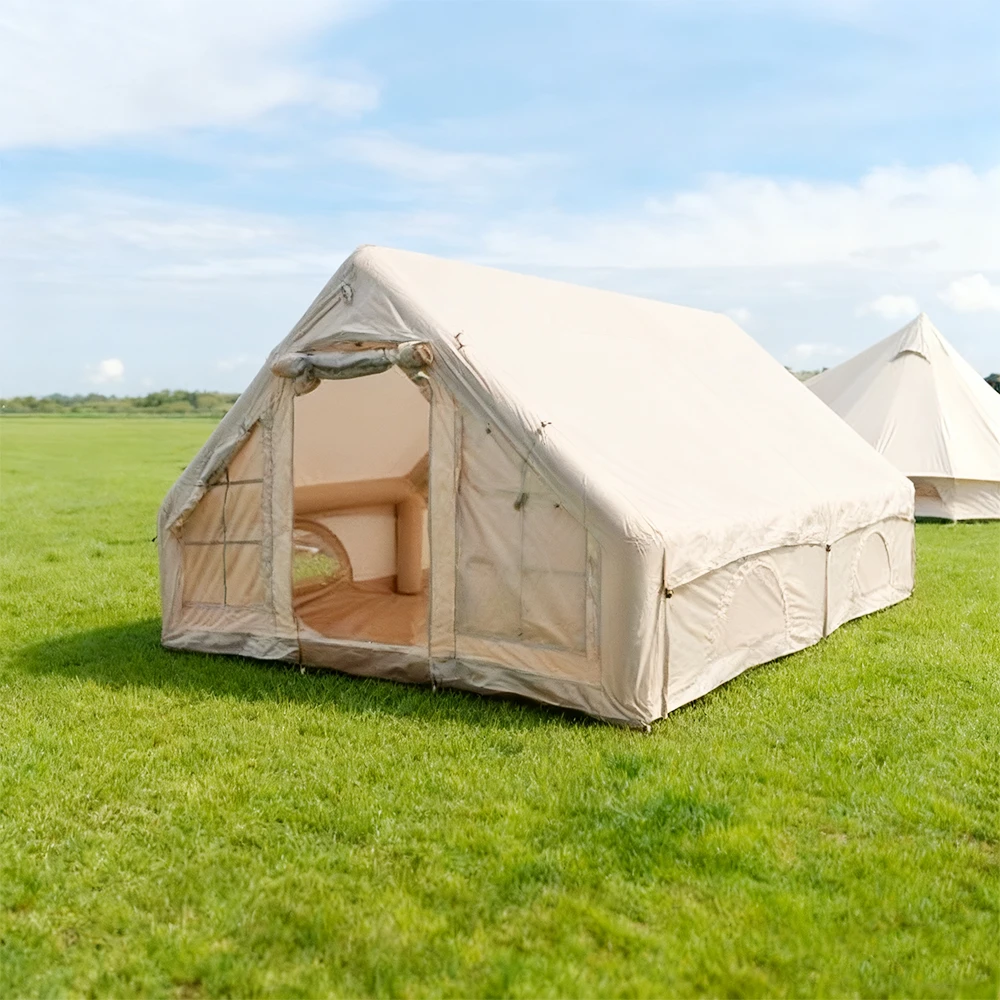 

STLF Portable Inflatable Four-season Oxford Camping Tent Outdoor Use No Setup Required Rainproof UV-Resistant Insulated Thickene