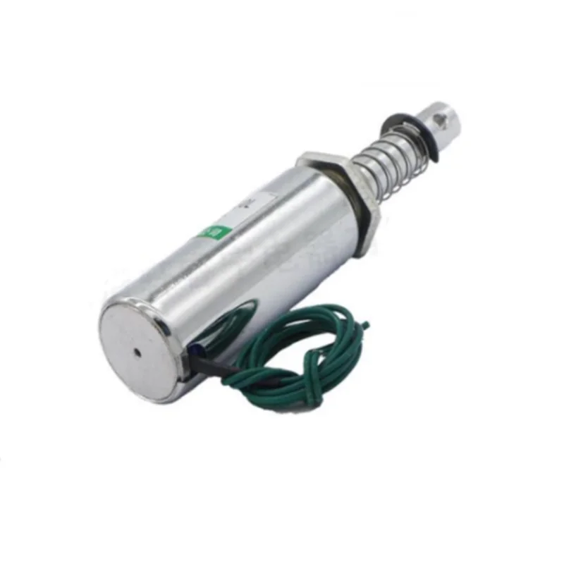 Round tube pull solenoid cylindrical DC magnet XRN-20X50L 12V 24V Stroke 10mm Power 20.5W