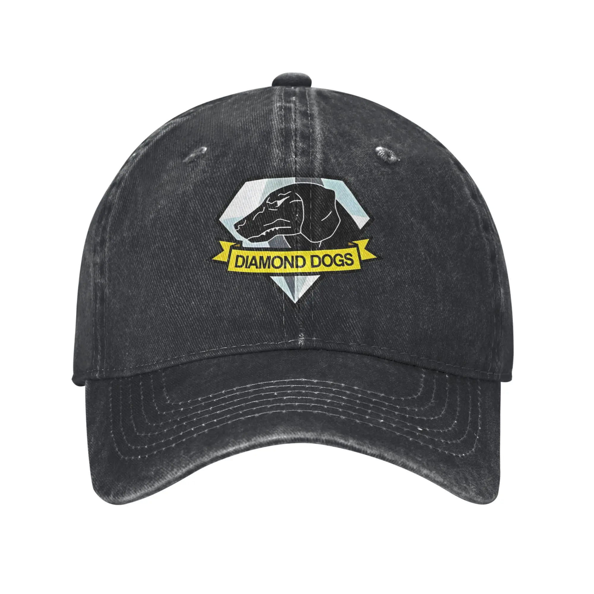 Metal Gear Solid Baseball Cap Sun  Outdoor Gym Wholesale Washed Trucker Hat Men Adult Classic Design Baseball Caps