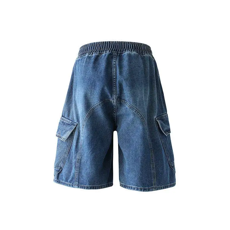 Premium Fabric Cargo Shorts for Men: Sweat-Wicking, Anti-Static & Wrinkle-Resistant | Comfortable Streetwear