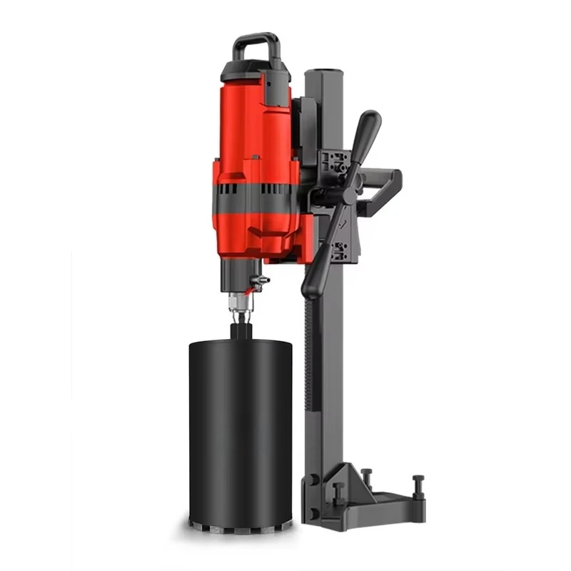 Z1Z-8260 Portable Diamond Coring Drill Machine 250mm Capacity Electric Power Tool 220V for Construction and Building Projects