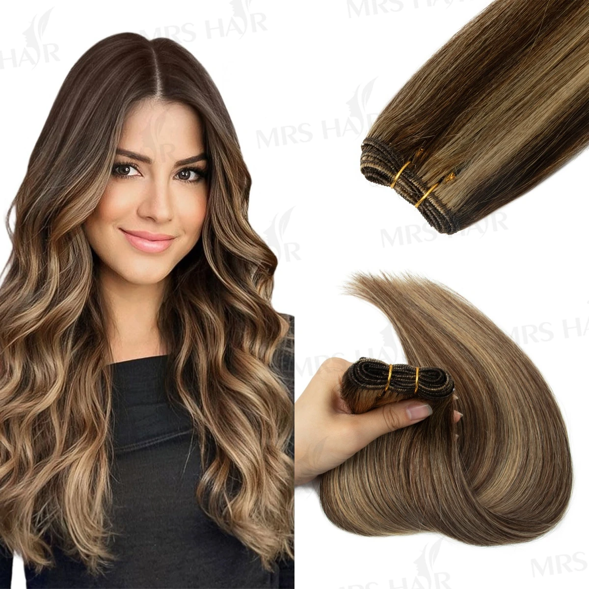 

Натуральные прямые пучки человеческих волос для наращивания, двойная прядь, 50 г/упаковка, машинная работа, Реми, 12-22 дюйма, для женщин