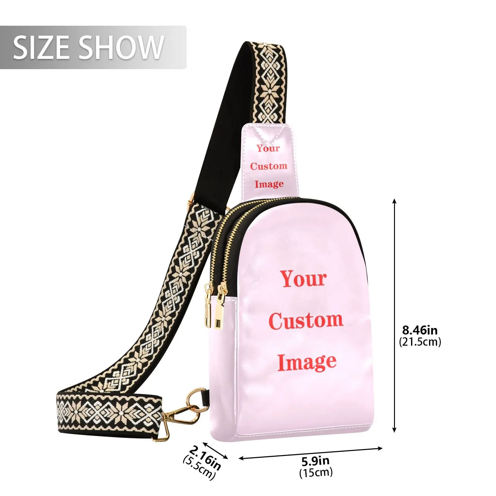 Fashion Waist Packs customize crossbody bags High-quality PU Leather Phone Shoulder Messenger Bag Small Square Card package Bags