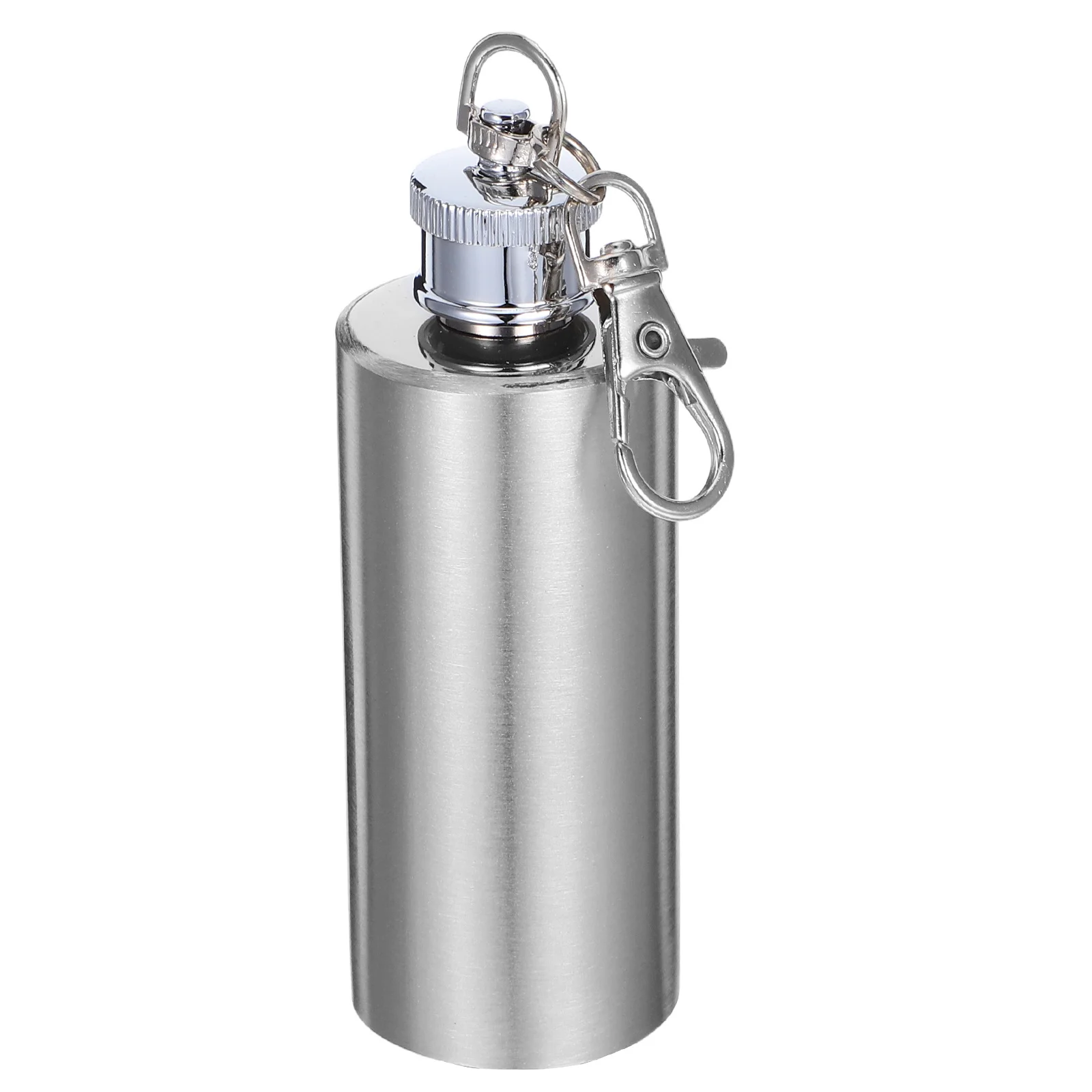 

2 Oz Mini Portable Stainless Steel Keychain Flask Compact Pocket Hip Flask Outdoor Camping Hiking Travel Hip Flasks for Men