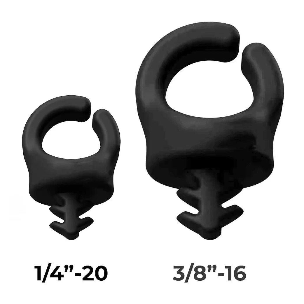 منظم كابلات الكاميرا SDI كاميرا فيديو إدارة الكبلات مقاطع 1/4 "3/8" المسمار أري الأحمر مشبك كابلات الطاقة HDMI حامل كابل البيانات