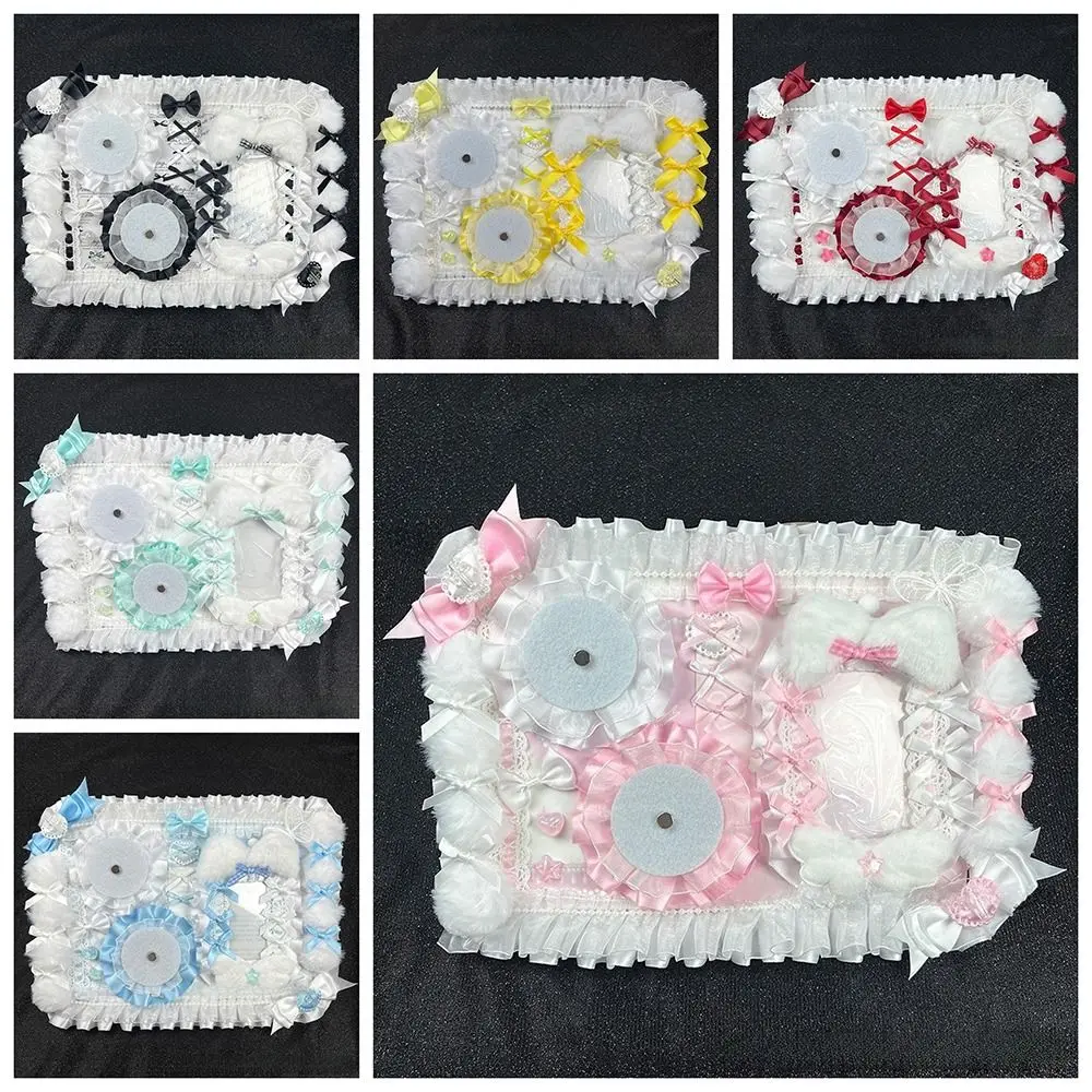 

Органайзер для значков в форме леденца, мультяшный декоративный держатель для значков, портативный защитный чехол для значков