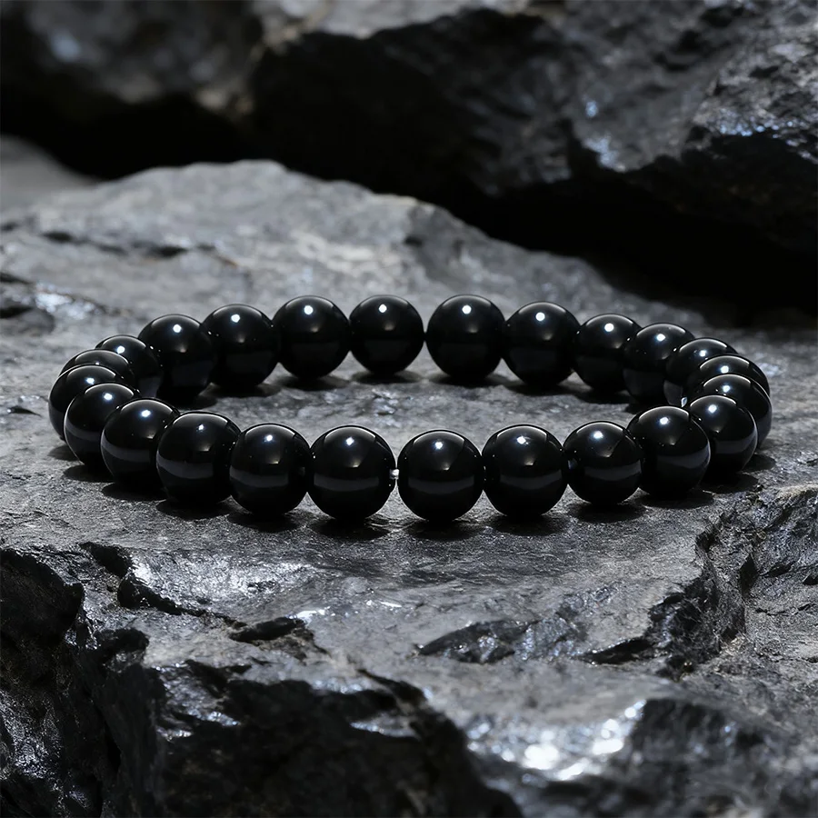 Tigerauge Perlen Armband für Männer 8mm Natürlicher Kristall Heilstein Schmuck Malachit Energie Armband Homme Meditation Geschenk