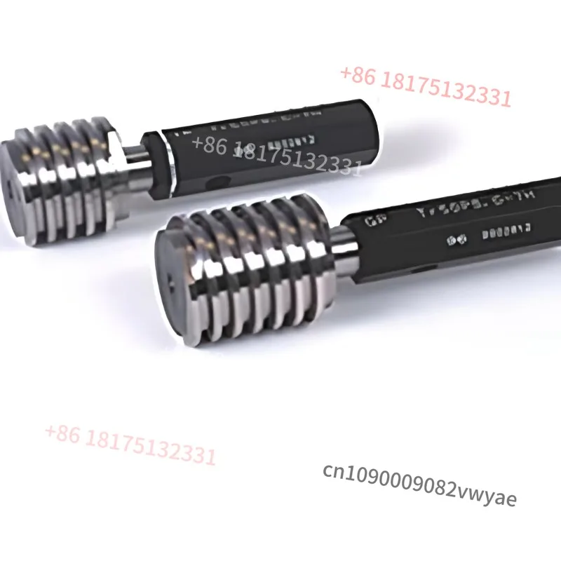 High Accuracy GCr15 NPTF Ring Plug Go/NoGo Gauge with 0.05 Tolerance