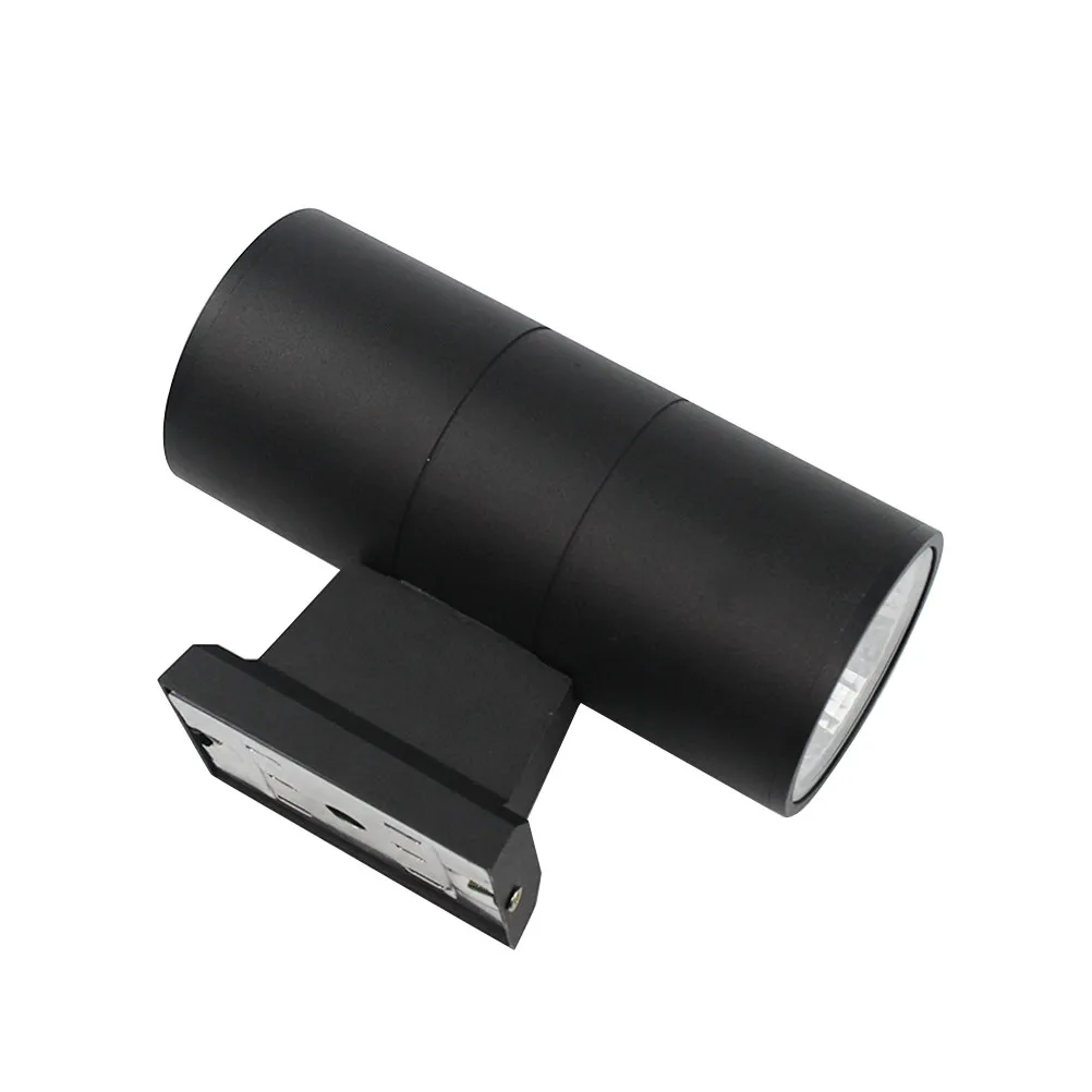 Outdoor Wall Light Waterproof Cob LED Dual Head Up Down Sconce Modern Aluminum Build Energy Efficient Simple Installation Warm
