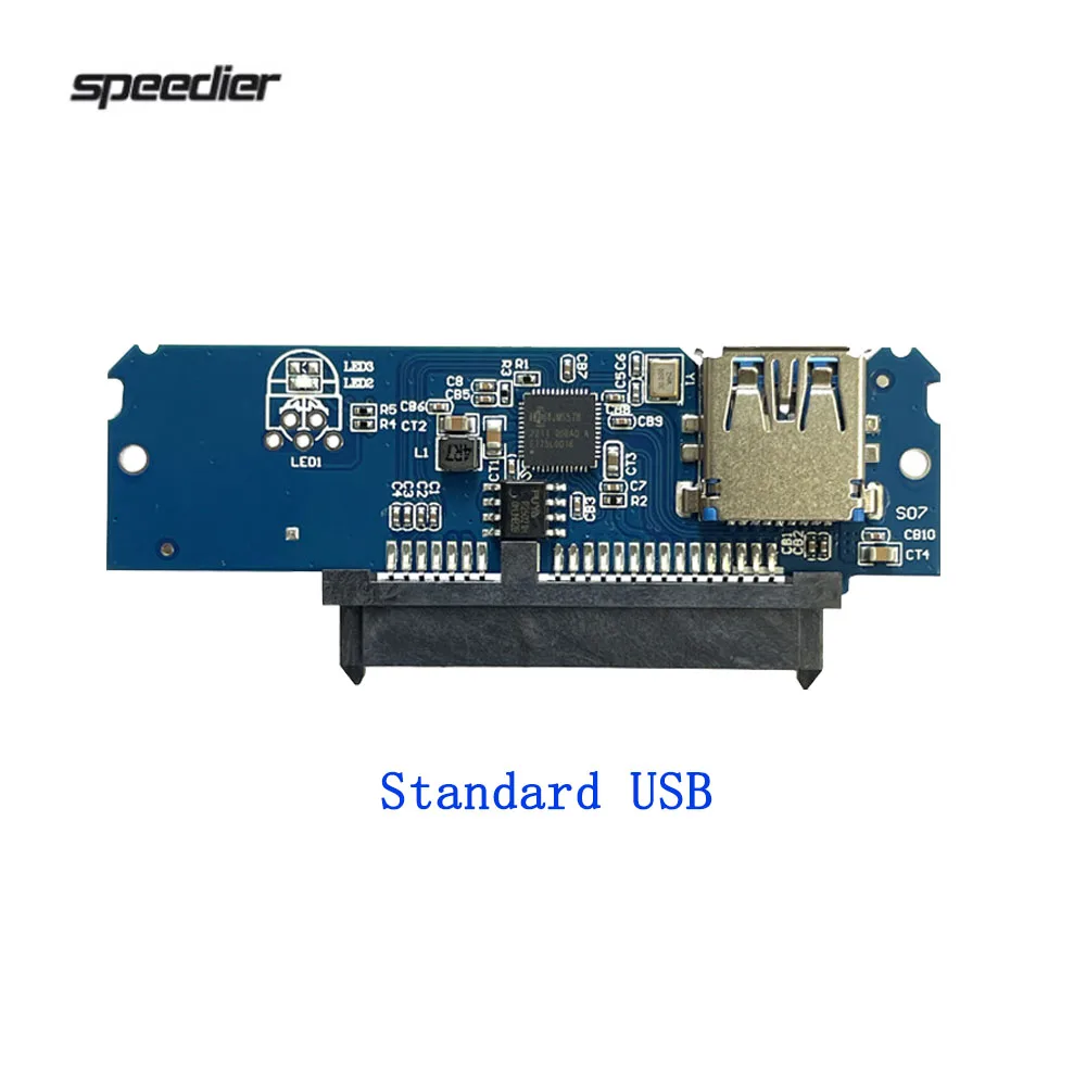 SATA To USB3.0 2.5-inch SSD Expansion Card Adapter, Micro USB Portable Hard Drive Adapter Board  SSD Converter