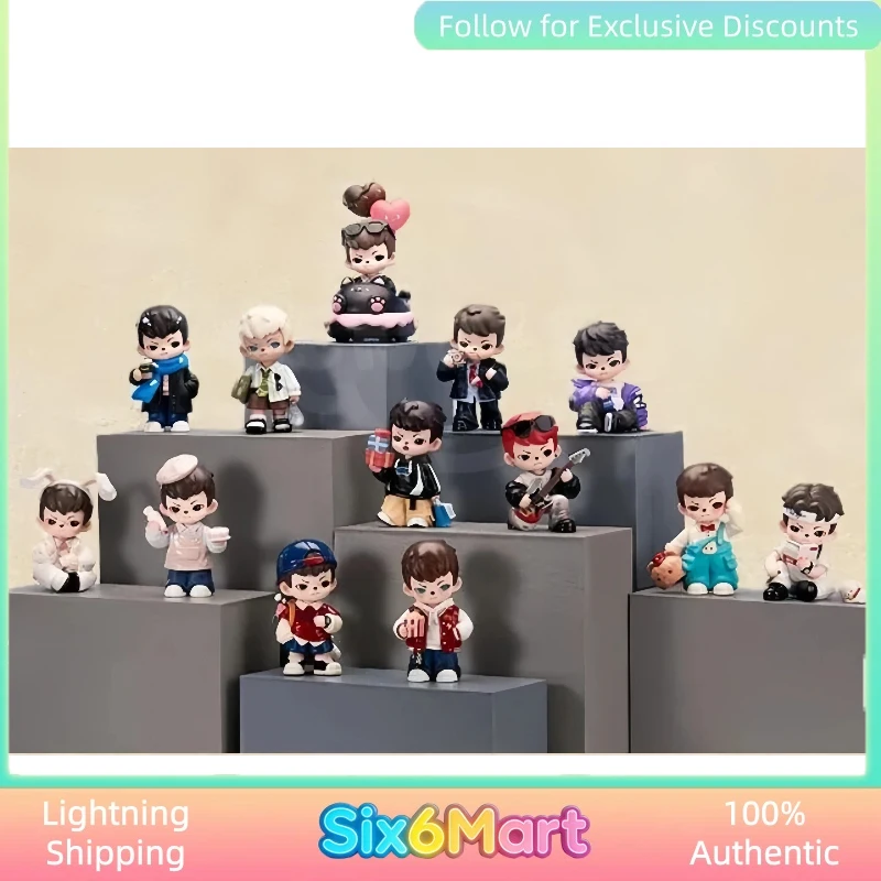 

Blind Box TNTSPACE Rayan Brother 5th Series Date With Me Cute Collectible Figure Desktop Ornament Doll Gift Toy