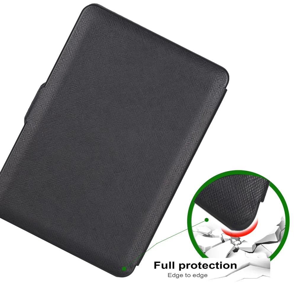 Etui Funda do Amazon Kindle 2014 (7. generacji), model WP63GW, inteligentne etui o przekątnej 6 cali, cienkie, składane, ochronne, z twardą tylną obudową. — zdjęcie produktu 6