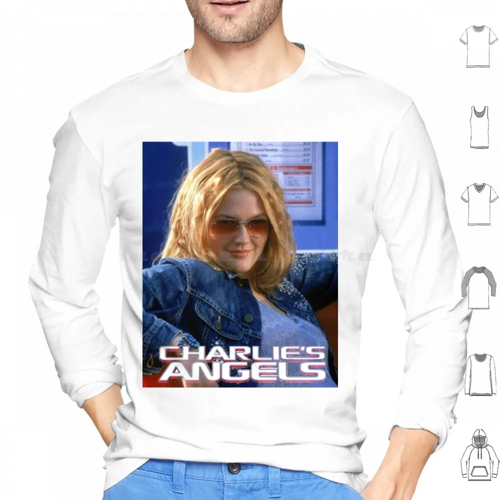 

Charlie’s Angels Drew Barrymore Hoodies Long Sleeve Charlie S Angels Charlies Angels Drew Barrymore 1999 Tumblr