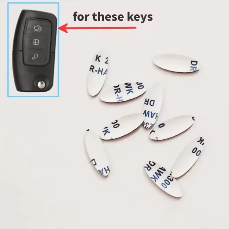 Size 20*7mm DIY Emblem Logo Replacement Sticker Emblem For Ford remote key shell