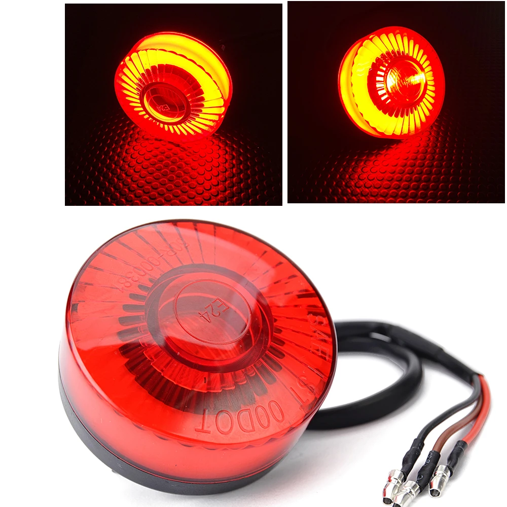 Tylne światło LED ATV UTV motocykl działający hamulec światło stopu lampa tylna dla Harley Kawasaki Yamaha Cafe Racer
