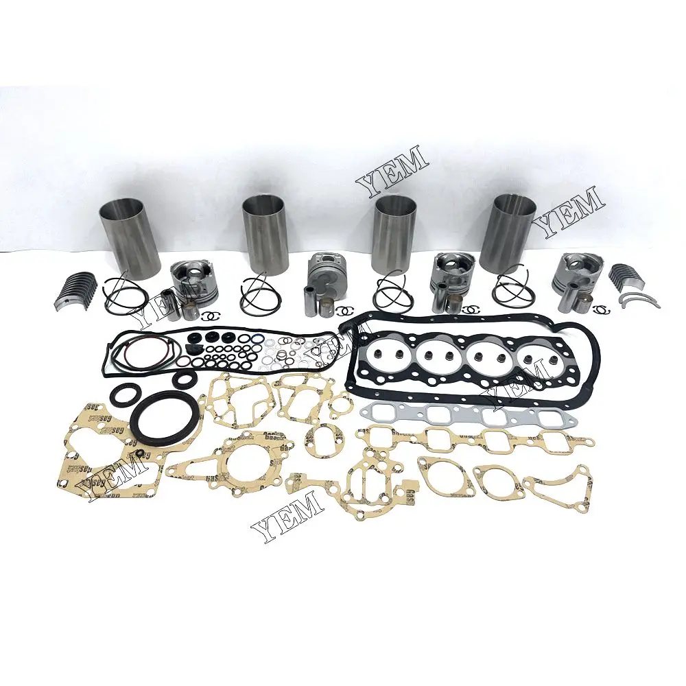 

4FG1 Engine Overhaul Rebuild Kit With Gasket Set Engine Valves Main Connrod Bearing For Isuzu Diesel Engine Parts