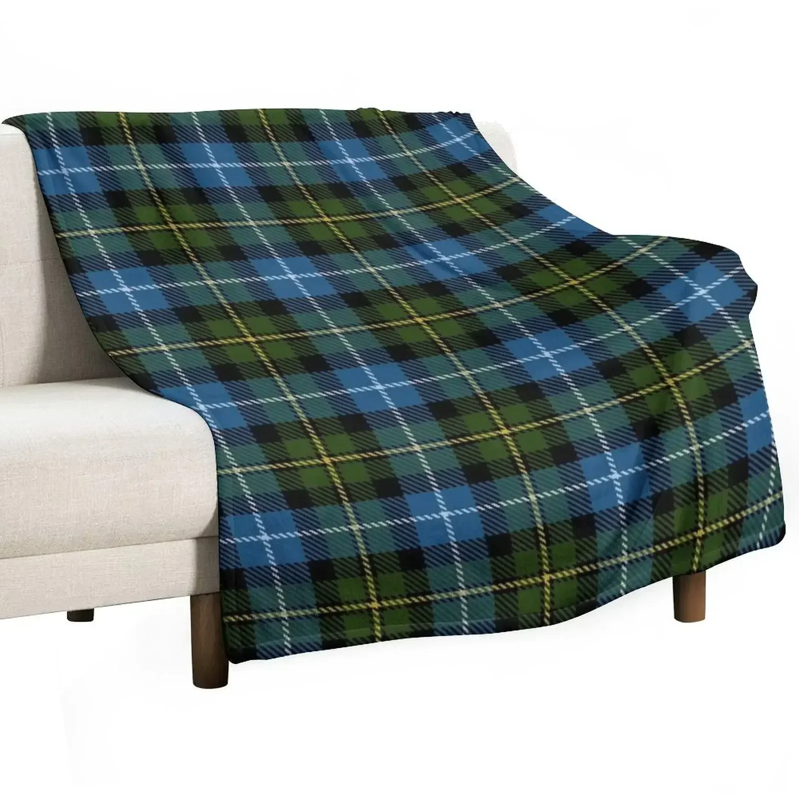 MacNeils Of Barra Clan Family Tartan Throw Blanket blankets ands Hairys Blankets