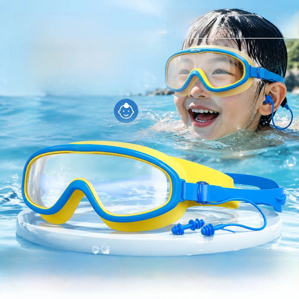 children's-large-frame-swimming-goggles-waterproof-anti-fog-high-definition-pool-safety-glasses-professional-swimming-glasses