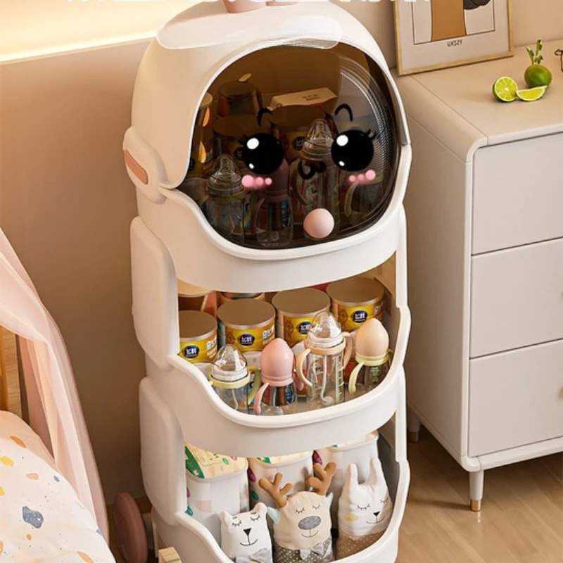 

Cartoon bedside rack baby items snacks toy storage