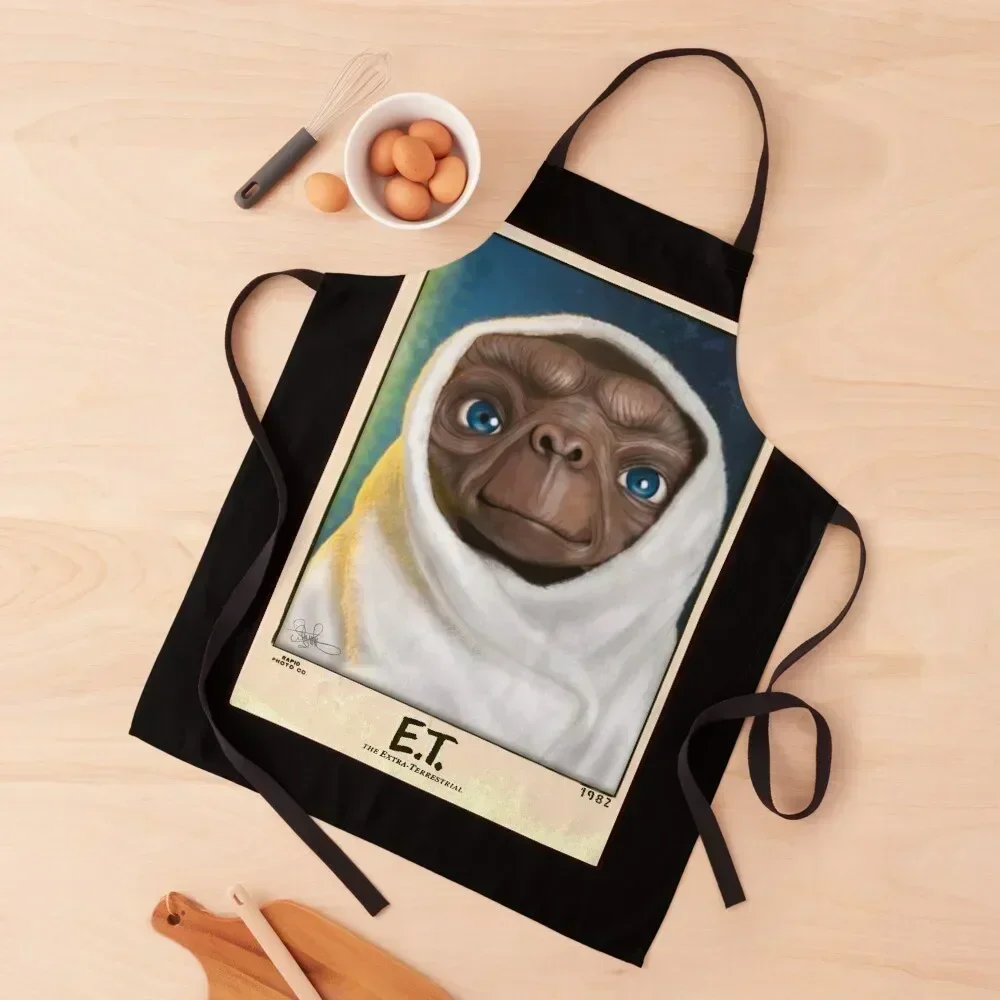 

E.T. Apron Kitchen Novel Kitchen Accessories Kitchen Items For Home for useful Woman Kitchens Apron