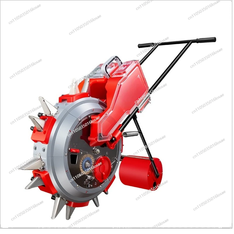 New Agricultural Multi-functional Retractable Seeder Hand Push Corn Cotton Soybean Fine Sowing Peanut on Demand Seeder