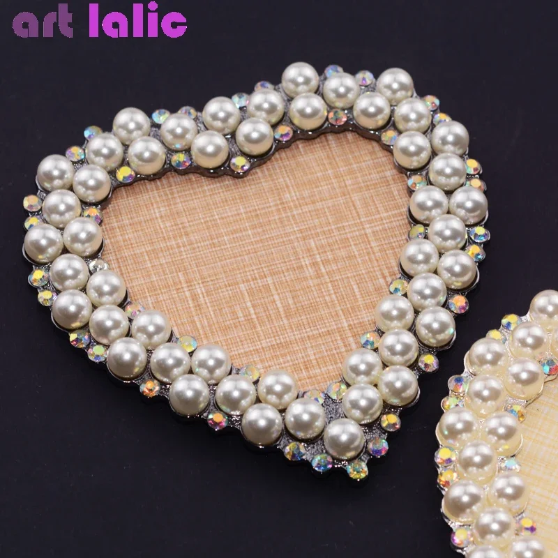 Panneau d'affichage de pointes d'ongles de Style européen rétro, étagère en forme de cœur de perle, vernis Gel UV, outil de manucure, fournitures d'art des ongles