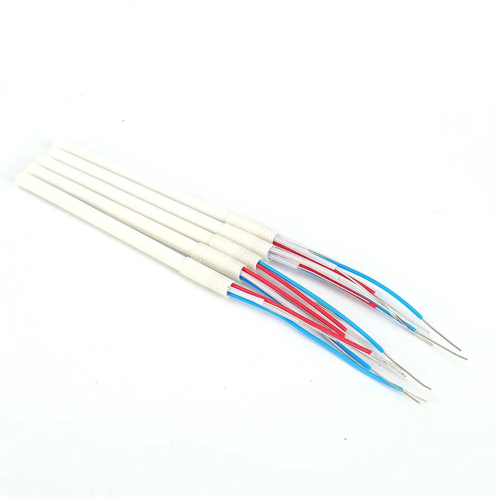 5 PCS 50W 24V Heating Element Ceramic Soldering Iron Heater 4 Wire Adapter For Soldering Iron Station 936 898d 852d 909d 8586d