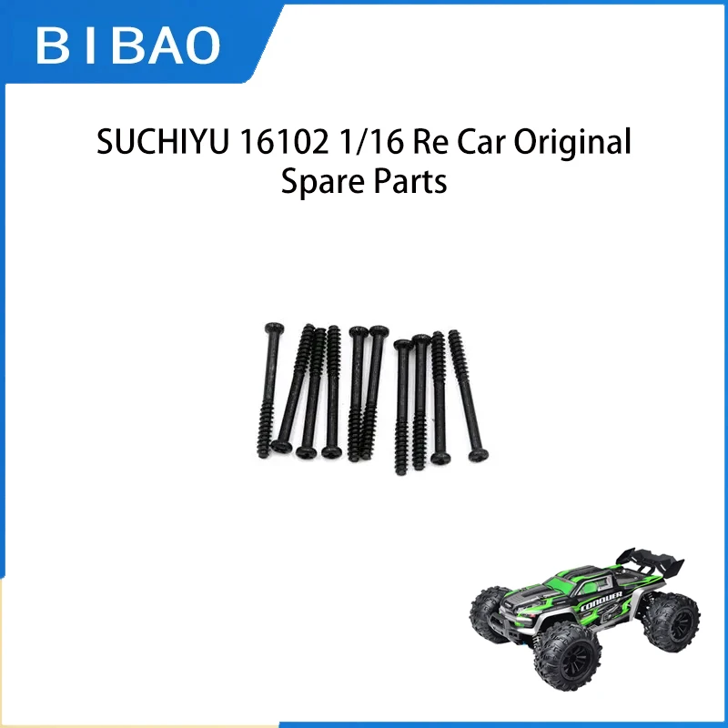 

SCY 16102 1/16 RC Car Original Spare Parts 6104 2.6*25mm screws Suitable for SCY 16101 16102 16103 Car