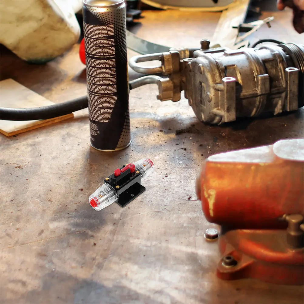 

20A Manual Reset Circuit Breaker With Bracket For Industrial Commercial Use High Current Capacity Automotive Marine Rv Boat