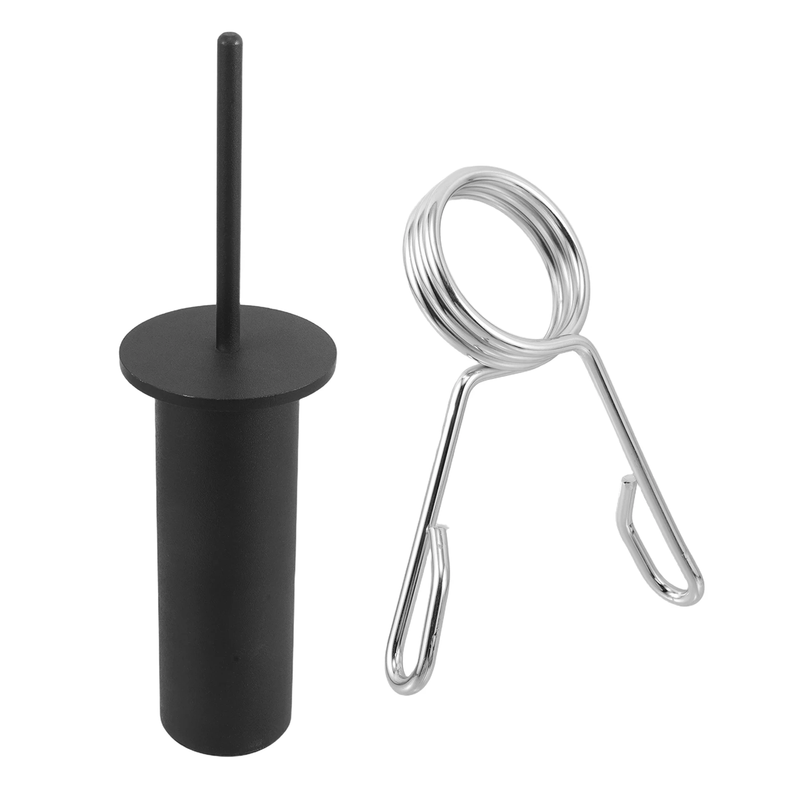 

Dumbbell Cable Machine Weight Pin Insert Steel Barbell Collars Clamps Weightlifting Buckle Plate Pin Spring Clips