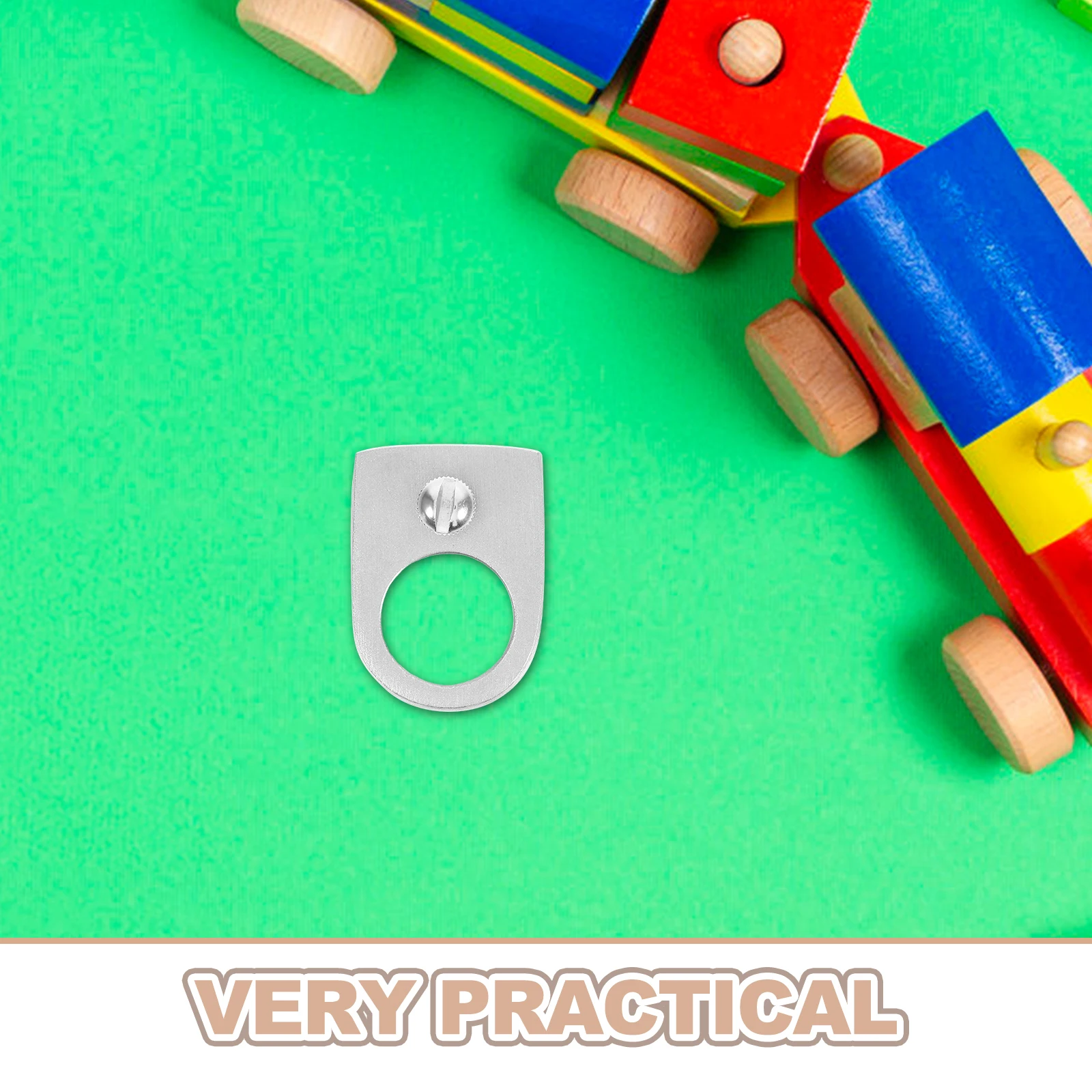 Frameless Stainless Steel Ring Heavy Duty Metal Finger Catapult for Professional Shot Game Outdoor Activities Replacement Part