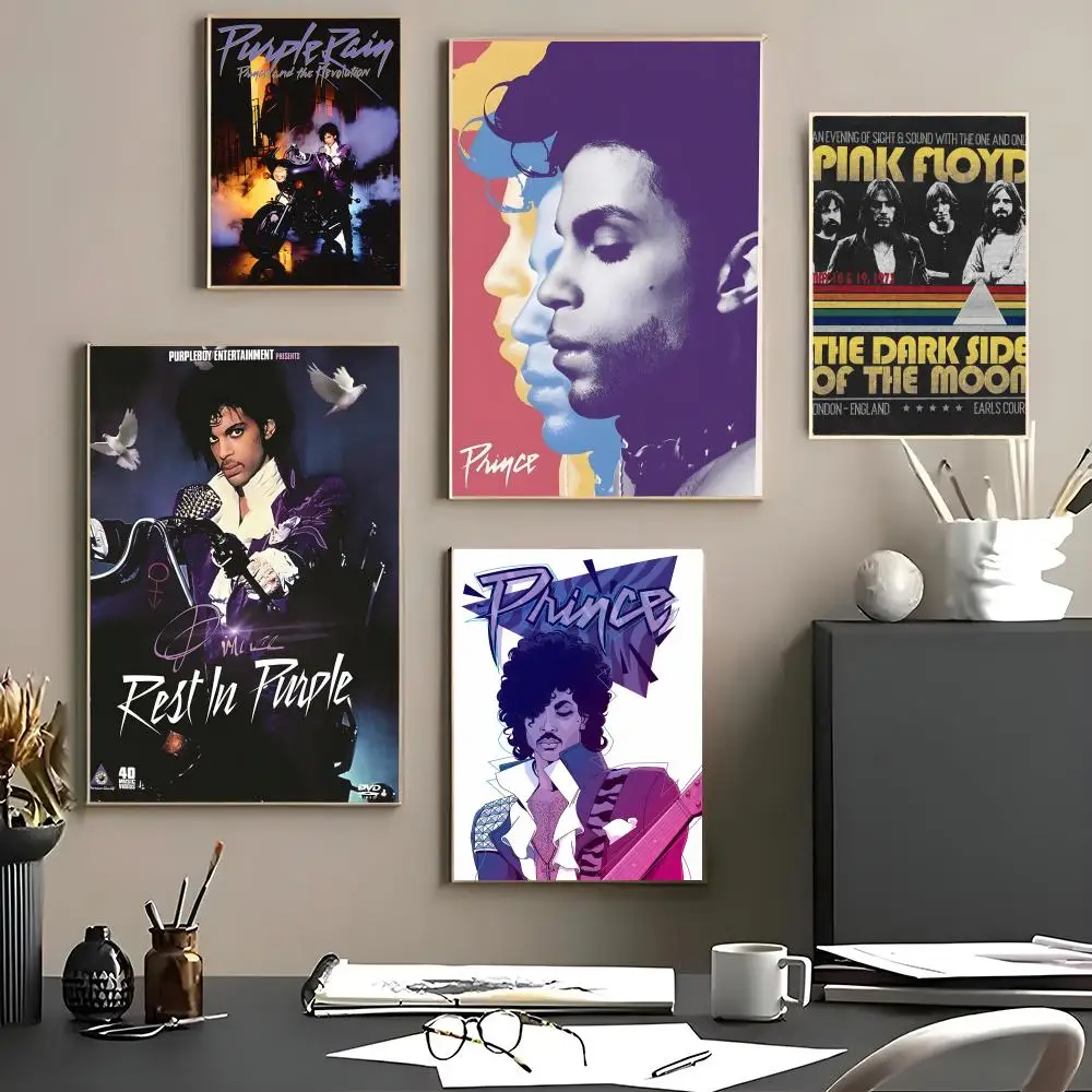 Music - P-Princes Poster Canvas Wall Art Poster for Bedroom Living Room Home Decoration