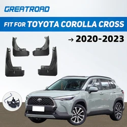 Mud Flaps For Toyota Corolla Cross 2020 2021 2022 2023 Splash Guards Fender MudFlaps Front Rear Mudguards Car Accessories