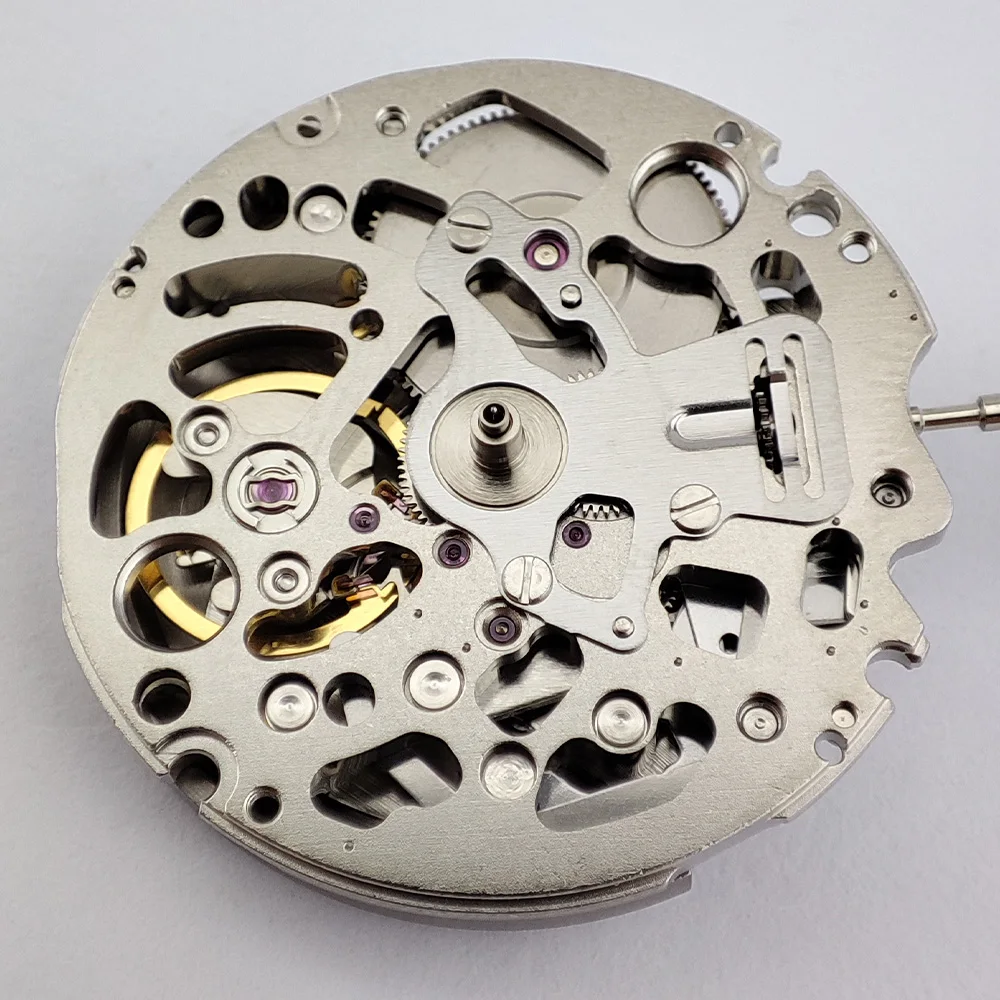 Japanese Original NH70A Luxury Automatic Mechanical Movement NH70 Watch Parts Replacement Kit High-Precision 24 Gemstones