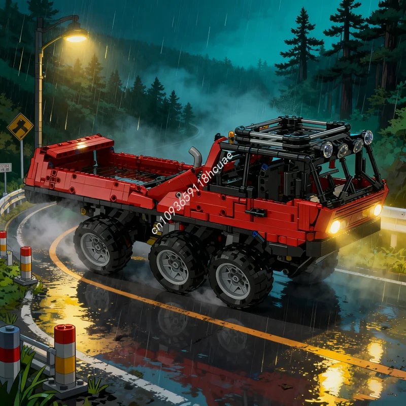 

1490pcs MOC Tatra Technical Model Building Blocks Architecture Assemble DIY Toys Creative Idea Christmas Gift Education Brick