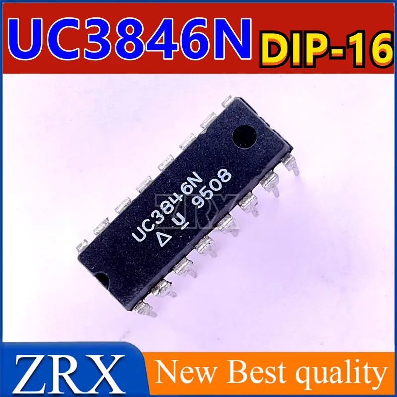 5Pcs/Lot New Power Management Chip UC3846N DIP-16 Integrated circuit IC Good Quality In Stock