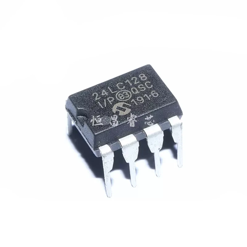 

5PCS 24LC128-I-P 24LC128 new original 128Kbit DIP8 16K EEPROM memory