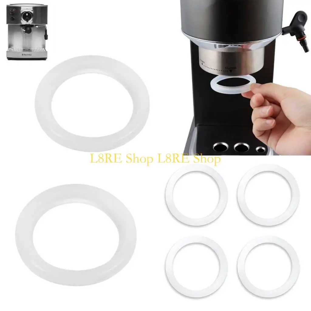 L8RE 2/4PCS Силиконовые паровые кольца Grouphead Pascket Seare Espress Machine Group