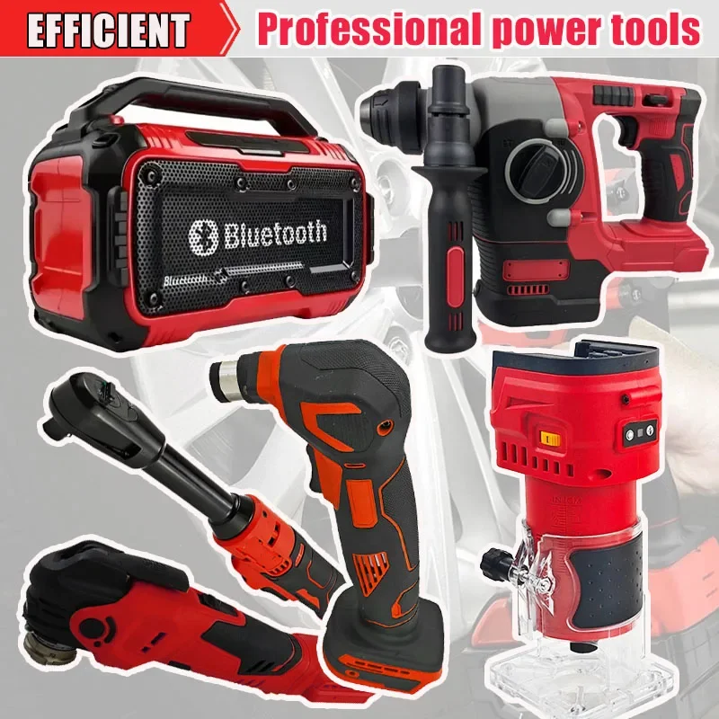 For Milwaukee 18V 21V Battery Cordless Electric Air Pump Inflator Electric Impact Hammer Drill