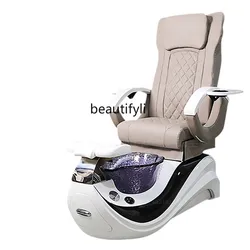 Nail Beauty Sofa Foot Chair Special Chair for Pedicure Electric Recliner Manicure Foot Bath Couch Resin