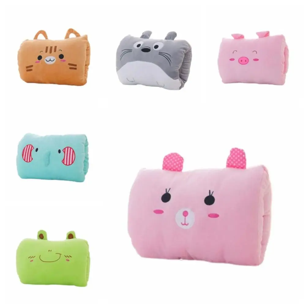 

Cute Plush Children's Plush Pillows Cartoon PP Cotton Hand Warmers Gloves Toy Animal Nap Pillows Cushions Gift