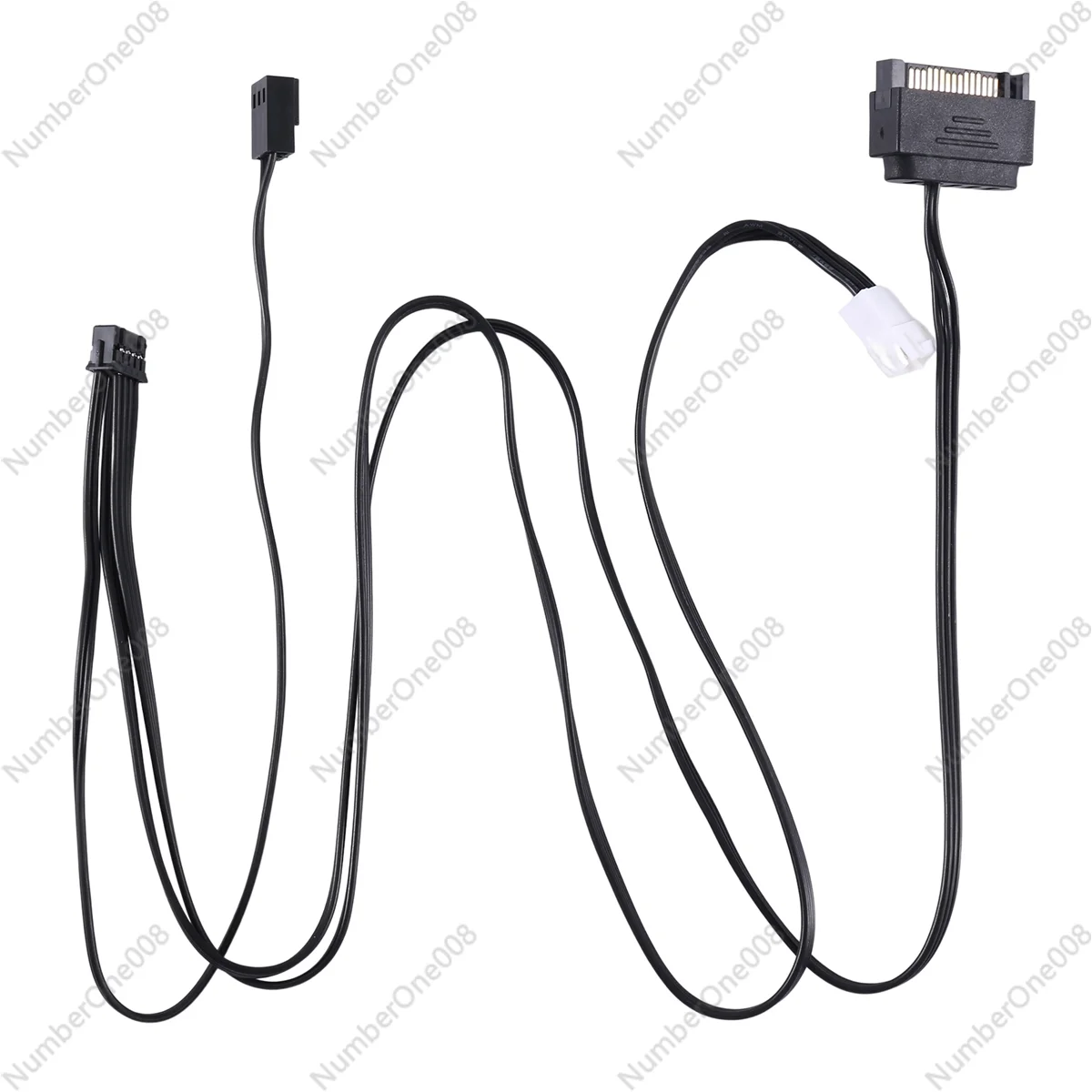 Cabo de alimentação do radiador de refrigeração de água de 10 pinos para NZXT Kraken X53 X63 X73 Cabo conector de 10 pinos Linha de fonte de alimentação
