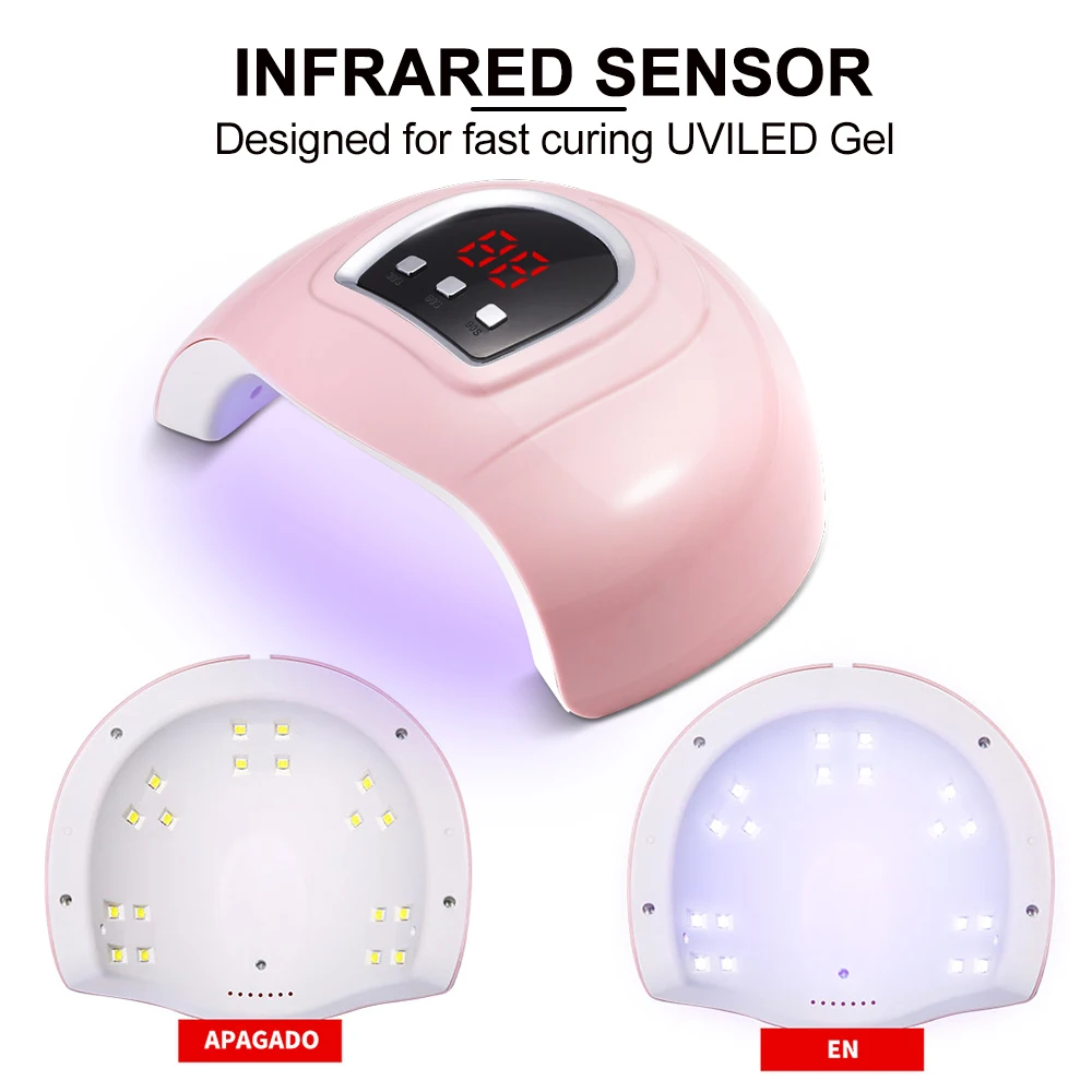 LIMEGIRL ジェルネイルポリッシュセット UV LEDランプとネイルドリル付き セミパーマネントジェルヴァーニッシュキット UVソークオフジェルベースコート ポリッシュツール