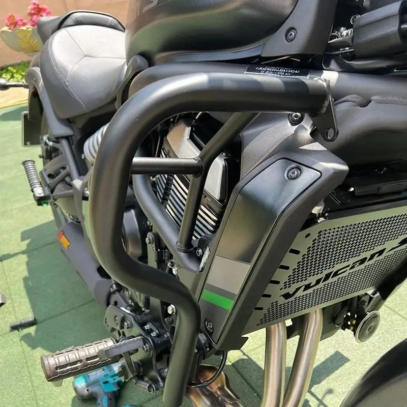 For KAWASAKI Vulcan S 650 VN650 EN650 VN 650 2015-2023 Motorcycle Highway Engine Guard Bumper Crash Bars Stunt Cage Protector