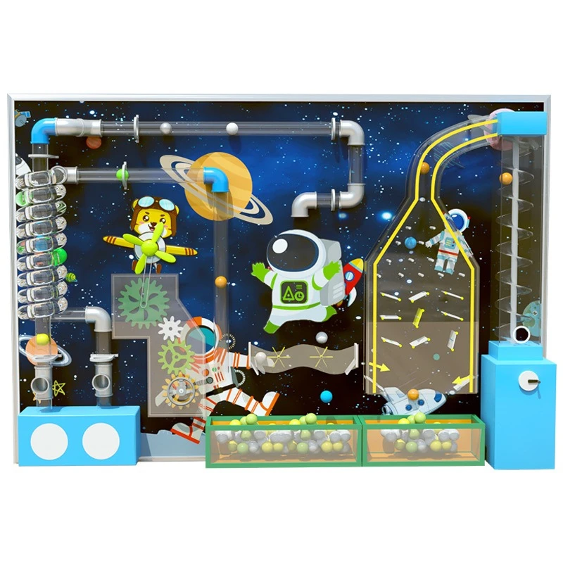 Children's Paradise Interactive Wall Toys Indoor Playground Ball Fort Science and Education Puzzle Game Equipment