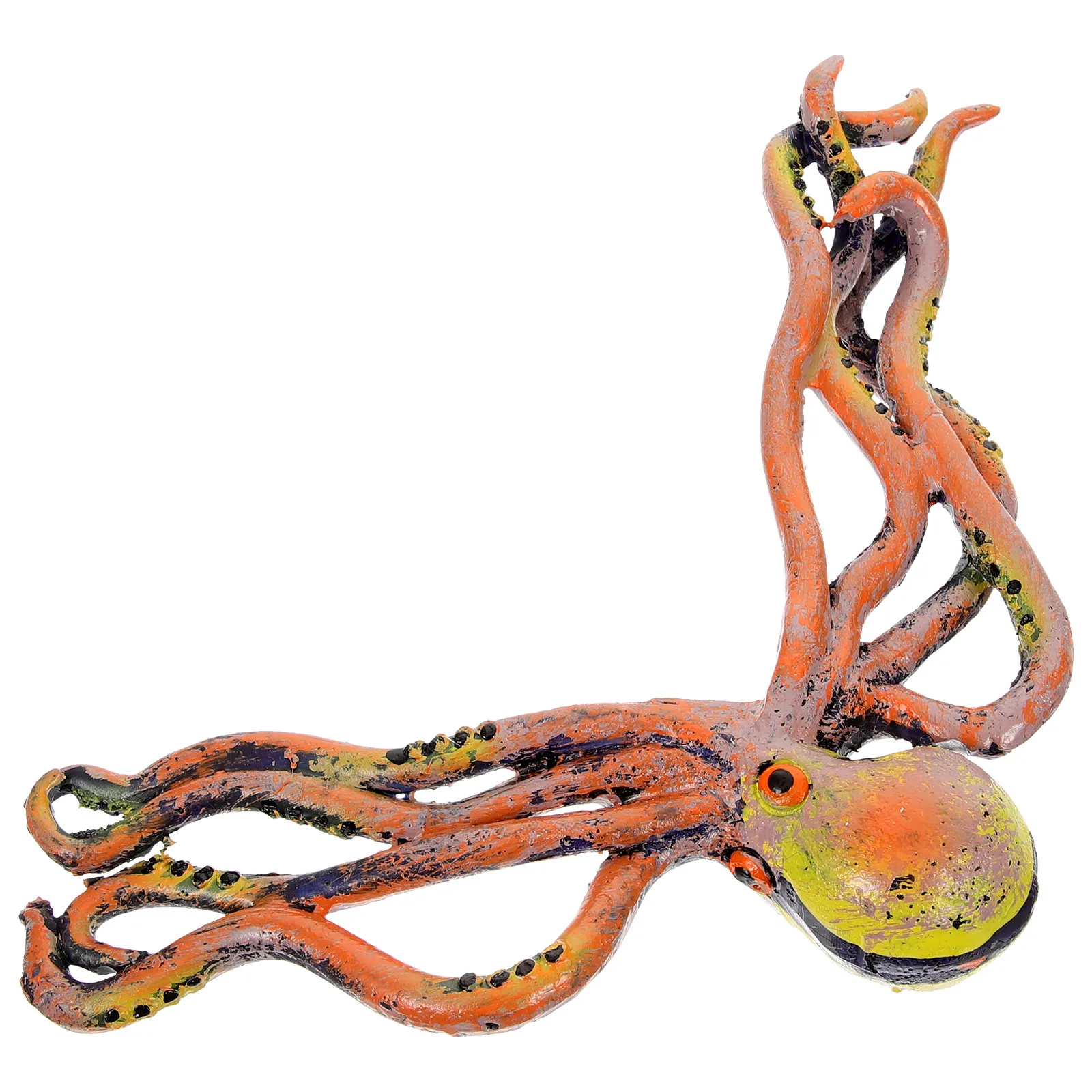

Adorable Octopus Figurine Ornaments Decoration Desktop Small Synthetic Resin Tabletop